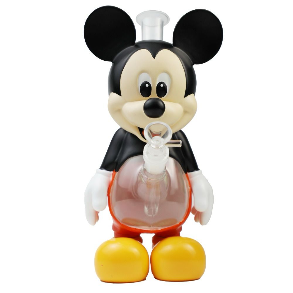 14" Mickey Mouse Glass Bong