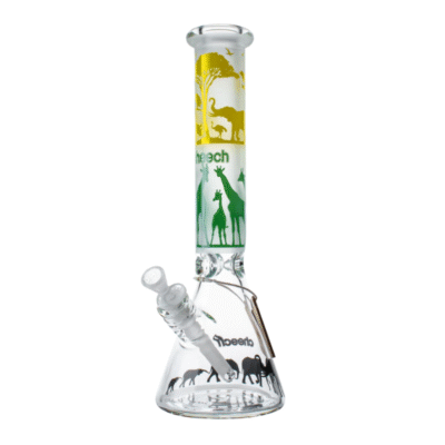 Cheech Glass 15” Safari Tube Beaker Bong