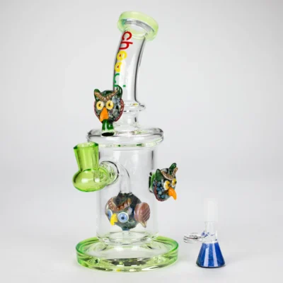 Cheech Glass 10″ Wise Owl Rig