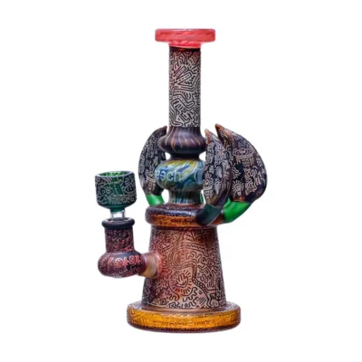 Cheech Glass 9″ Park Velociraptor Bong