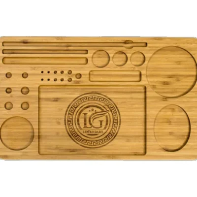 Legendary Deluxe Wood Rolling Tray