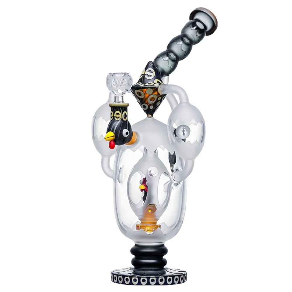 Cheech 14" Rooster in a Egg Bong - Image 4