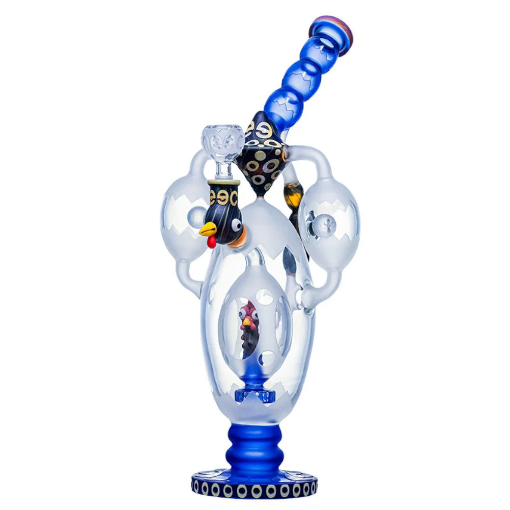 Cheech 14" Rooster in a Egg Bong - Image 2