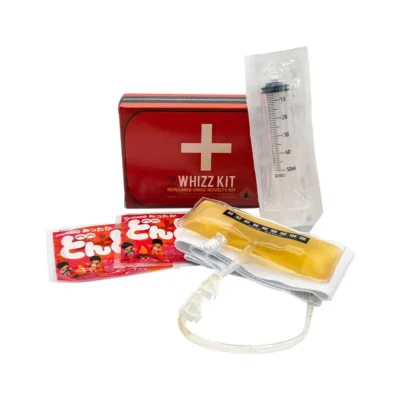 The Whizz Kit Refillable Urine Novelty Kit