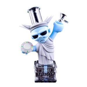 Alien Statue Of Liberty Silicone Bong