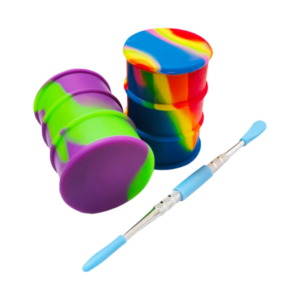 26ml Silicone Wax Containers w/ Dab Tool