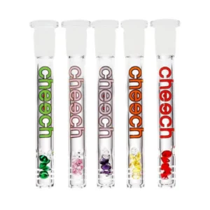 Cheech Glass 4.5″ – 6.0″ Diamond Assorted Colors Downstem