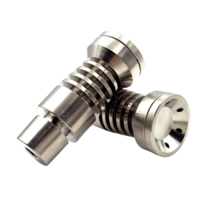 Domeless Male GR2 4-in-1 Titanium Dab Nail 14mm 18mm 19mm