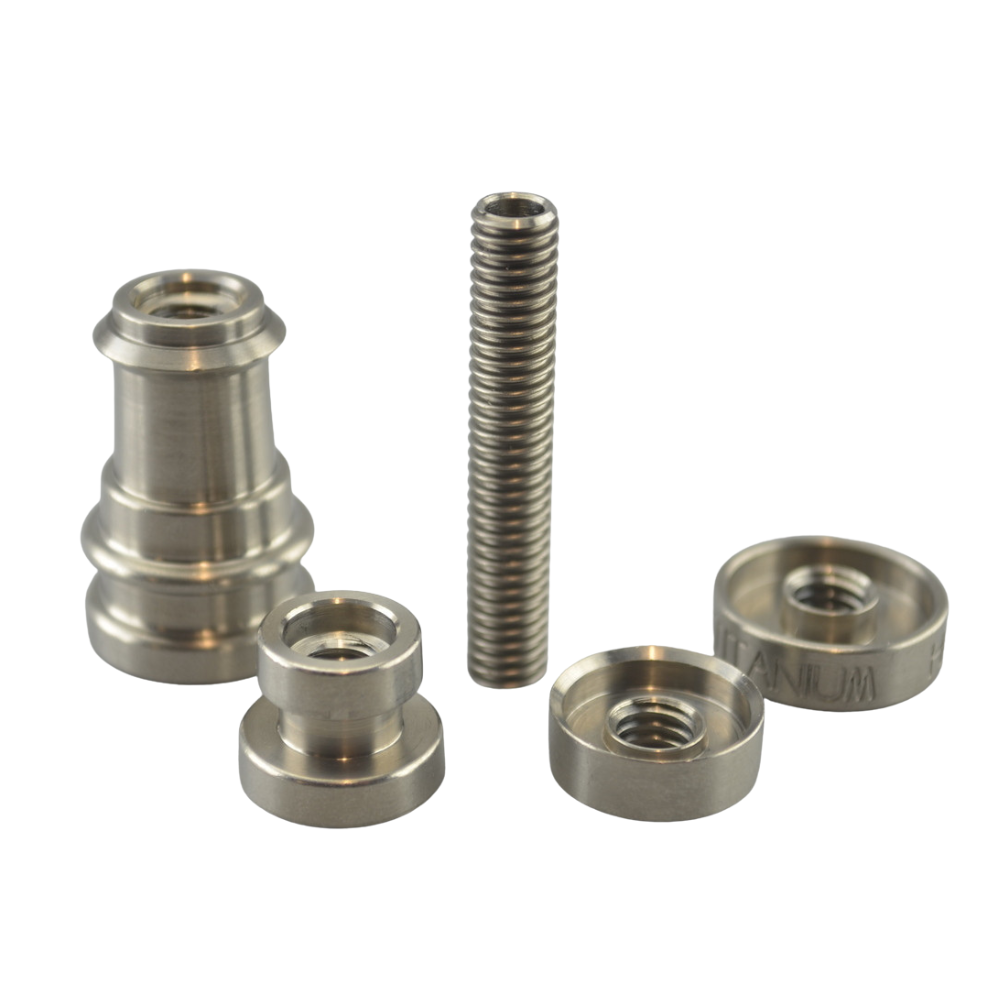 Highly Educated InfiniTi Domeless Titanium Dab Nail 14mm 18mm