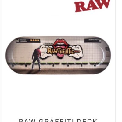 RAW GRAFFITI DECK TRAY