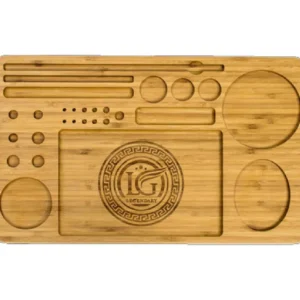 Legendary Deluxe Wood Rolling Tray