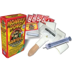 Monkey Dong Novelty Strap-On Fake Urine Device