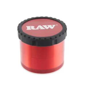 RAW 63mm 4-Pc Life Modular Herb Grinder – Red