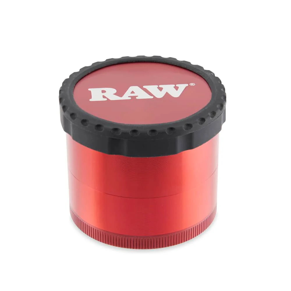 RAW 63mm 4-Pc Life Modular Herb Grinder - Red