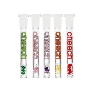 Cheech Glass Diamond Downstem w/ Beads