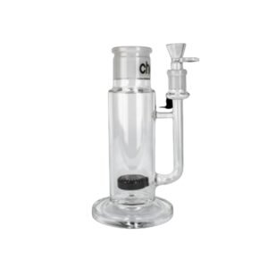 Cheech Glass 9″ Build-a-Bong Showerhead Base – Black/ Blue