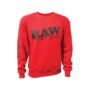RAW Crew Neck Core Red Sweatshirt