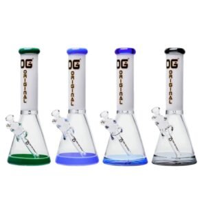OG Original 14″ 5mm Double Color Beaker Bong