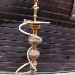 Zanobia 28″  Hookah with rose  gold serpent  Hookah