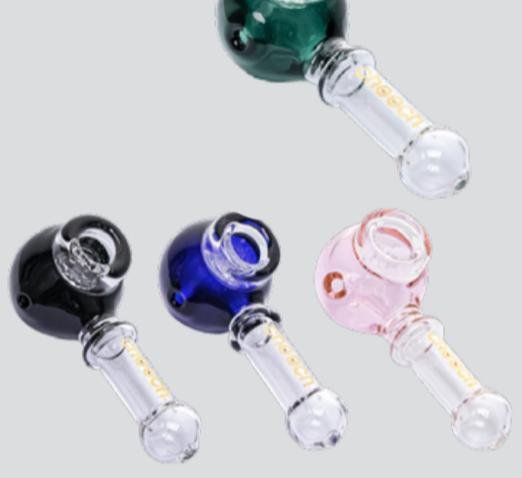 Cheech 4.5" Coloured Pipe with Built-In Screen