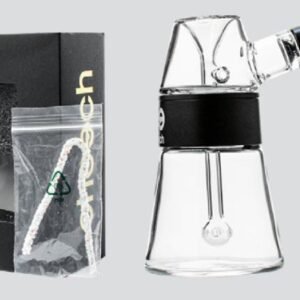 Cheech 5″ Metal Wrapped Glass Lantern Bubbler w/ Perc