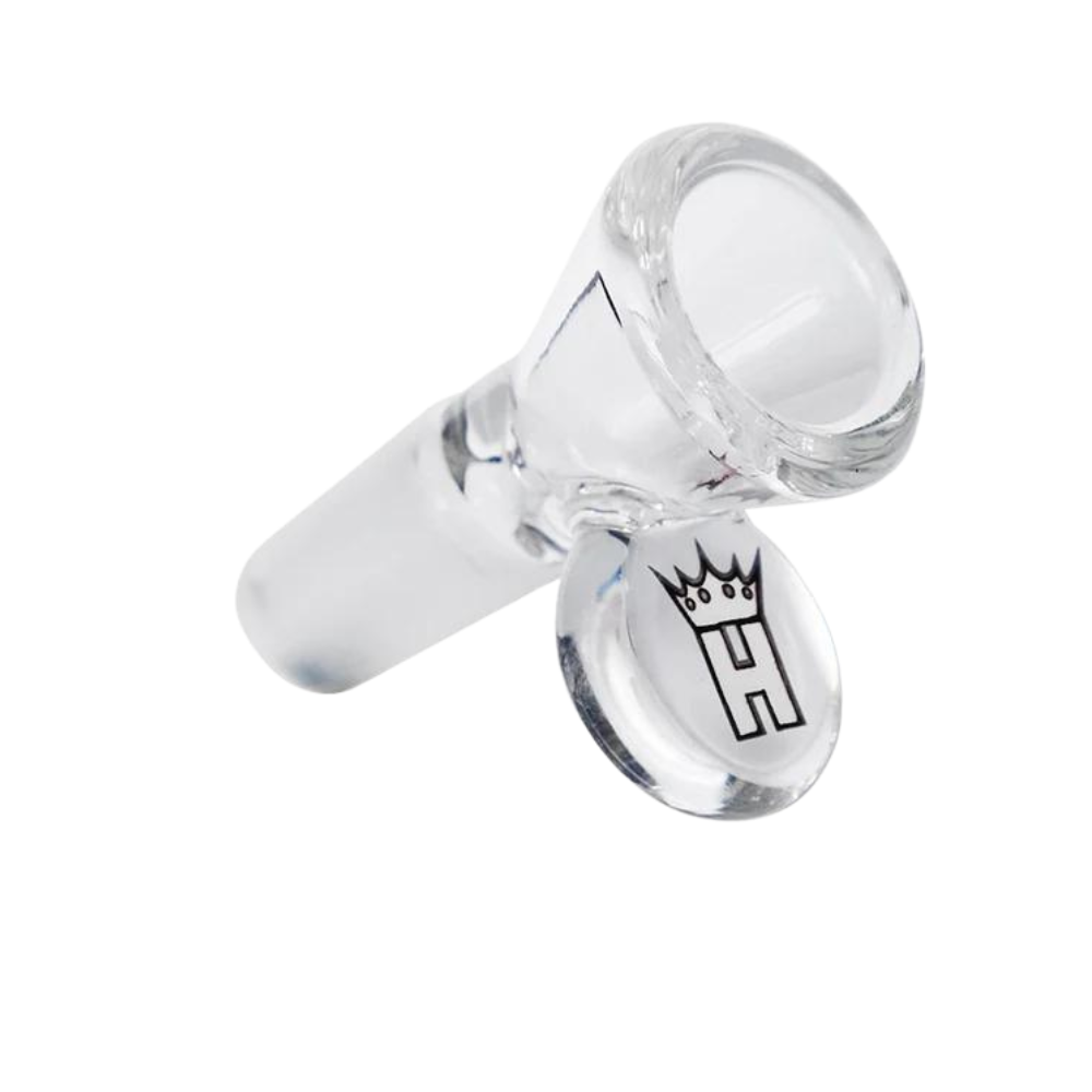 Hoss Glass 14mm Cone Bowl w/ Colored Tab - Image 9