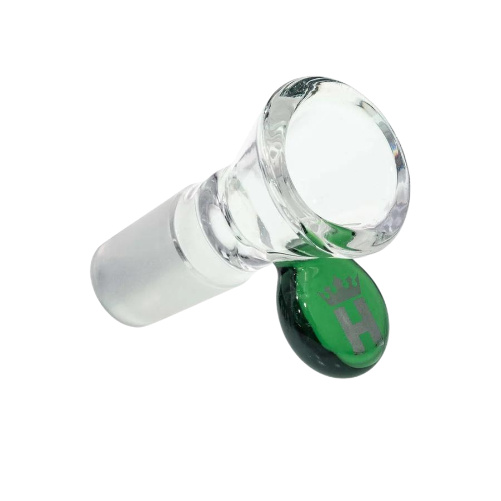 Hoss Glass 14mm Cone Bowl w/ Colored Tab - Image 8