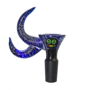 Cheech Glass 14mm Dichro Horn Handle Bowl