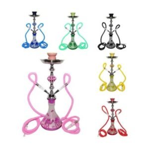 Assorted Multi Colour 1 Hose Hookah