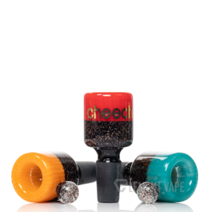 CHEECH GLASS 14MM GALAXY DICHRO BOWL SLIDE