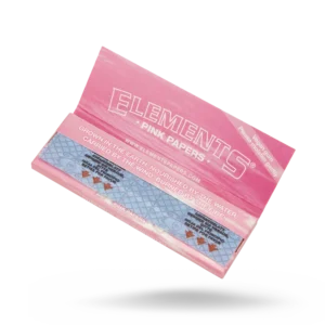 Elements Pink Rolling Papers 1 1/4