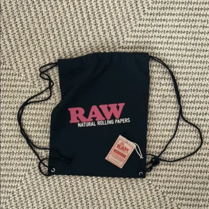 Raw Drawstring Bag