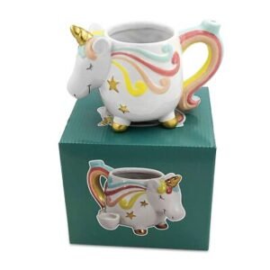 Unicorn Ceramic Mug Pipe